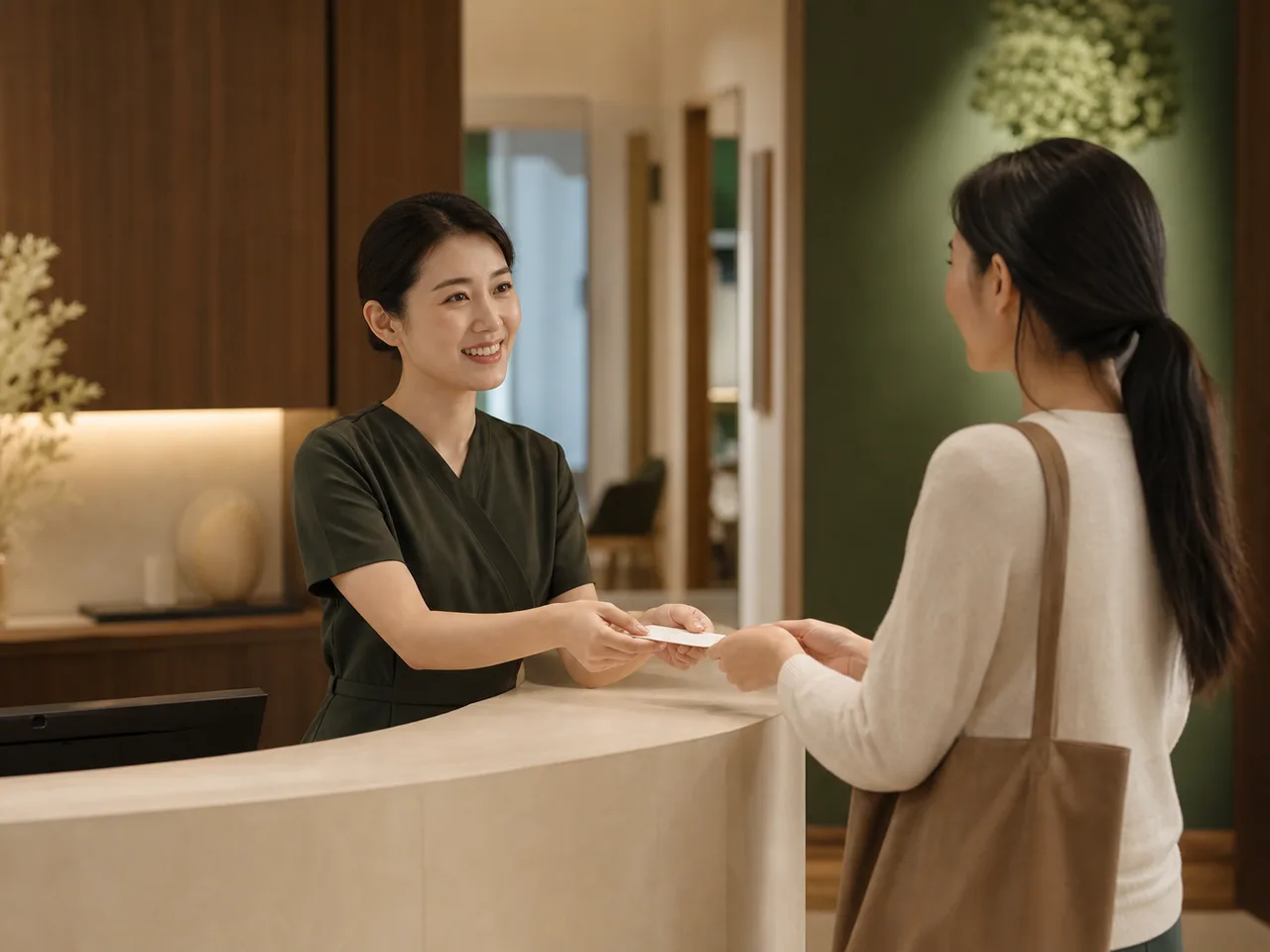 门店人员接待到店患者